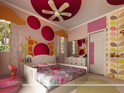 girls bedroom interior design
